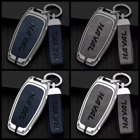 Car Key Case Shell Auto Emblem Keychain Ring For Haval Jolion F7 H9 H6 H2 F7X F7H H8 H3 H4 H1 H5 H7 