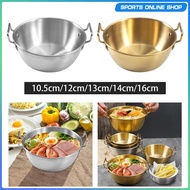 [Beauty] Kimchi Soup Pot Seafood Troop Pot Noodles Pot for Cooking RV Travel Camping