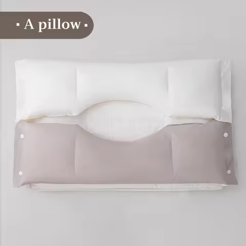 Rouyun Beauty Pillow 0 Pressure Anti-Wrinkle Pillow for Side Sleepers Who Stay up Late, Doesn'T Pres