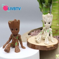 IJVBTV ของเล่นเพื่อการสะสม การ์ตูนลายการ์ตูน ของขวัญสำหรับเด็ก ตุ๊กตาตกแต่งรถ ตำนานมาร์เวล รูปปั้นรูปปั้นรูปปั้น พีวีซีพีวีซี ของเล่นตุ๊กตาผ้า ต้นไม้ชาย หุ่นแอ็คชั่นมนุษย์ต้นไม้ ของเล่นโมเดลอเวนเจอร์ส Groot รูปแบบภาพยนตร์ภาพยนตร์ เครื่องประดับแดชบอร์ดรถ