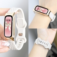 Leather Pattern Silicone Watch Strap for Oppo Band Smart Band Accessories Oppo Smart Band Replacemen