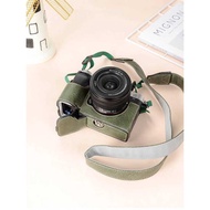 Quality Treasure Suitable for Sony A7C2 A7CR Camera Bag A7C2 A7C ZVE10 Protective Case Leather Case 