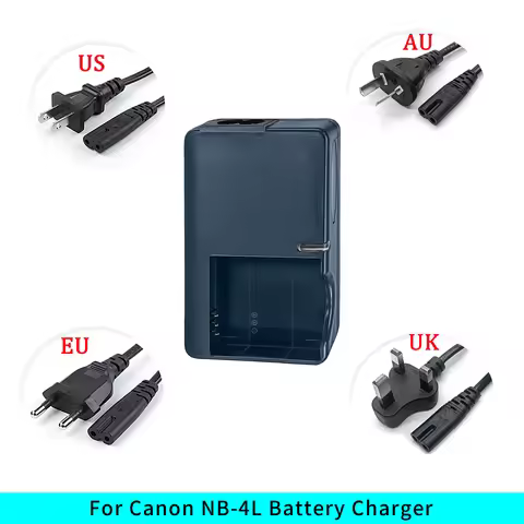 CB-2LVE CB-2LV fast battery charger is suitable for Canon NB-4L ELPH100 HS300 HS330 SD400 SD600 SD75