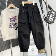 Korean Style Boys' Cargo Jogger Pants, Nice, Awesome, Nice Colors