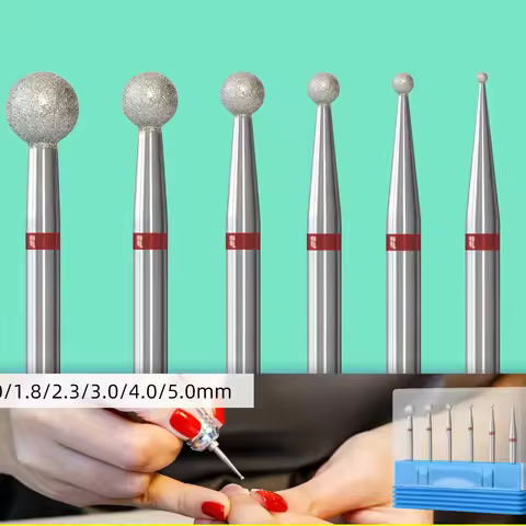 Naill Drill Bit Diamond Rotary Cuticle Burr Milling Cutter For Manicure Nail File Machine Cuticle Cl