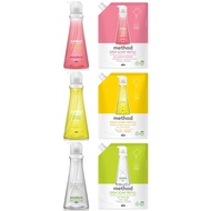 [Method] Dish Soap Liquid Dishwashing Detergent 532ml / Refill 1L / Pink Grapefruit / Lemon Mint / B