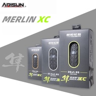 CHAOYANG ARISUN  MERLIN XC 26x1.95/27.5x1.95/29x1.95 Dino Skin Folding Tire for XC Road Gravel MTB B