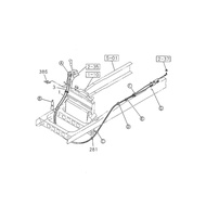 Original Isuzu Giga FVZ Forward and Reverse Transmission Cable