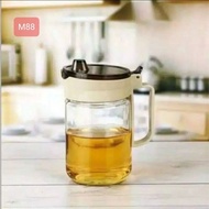 [M88] GLASS OIL BOTTLE OIL CONTAINER 580ML OIL CONTAINER