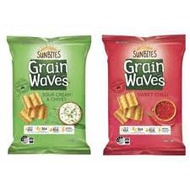 MADE IN NEW ZEALAND Sunbites Grain Waves Wholegrain Chips 140g