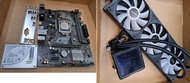 ASUS H310M-F R2.0 主機板連 Intel i7-8700 CPU 及 SSD 水冷 全走不散賣