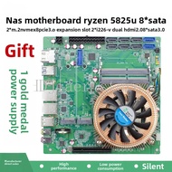 AMD Ryzen 5825U expandable 10G 8-bay NAS motherboard, machine vision industrial control ITX motherbo
