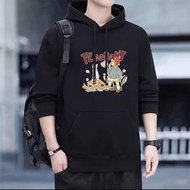 BK-755-Long Hoodie There Is A Cute Cartoon Pattern. Can Be Worn By Both Men And Women. Comfortable P
