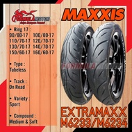 Maxxis Extramaxx Ring 17 Tubeless (Pilih Ukuran) - Ban Maxxis Motor