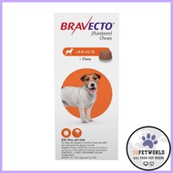 Bravecto For Small Dogs 4.5-10Kg (Orange) 1 Chew