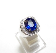 CINCIN BLUE SAFIR JUMBO KEKERASAN 910 mho SANGAT LANGKA