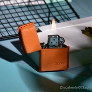Handmade Stitched Leather Lighter Case Genuine Leather Lighter Cover Zippo Zippo Zorro Kerosene Ligh