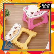 Plastic Mini Folding Chair Stool Character Multipurpose Folding Child Chair Portable Foldable Chair