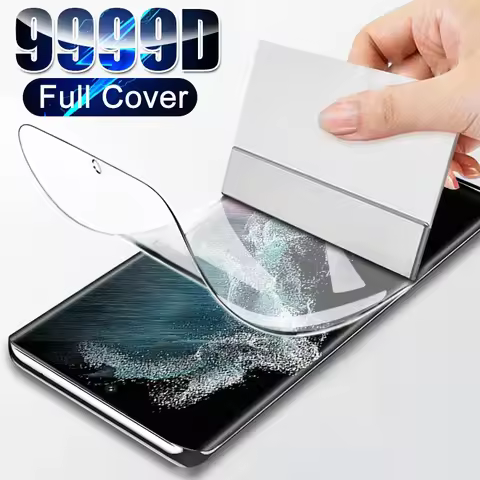3Pcs Hydrogel Film For Samsung Galaxy F07 F05 F16 S24 S23 Ultra S22 S21 S10 S9 S8 Note S7 S20 S25 Pl