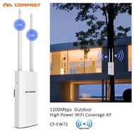 Comfast 1200Mbps Wifi ระยะไกล access point outdoor wifi Repeater 802.11AC เสาอากาศเราเตอร์ Wifi 2.4G