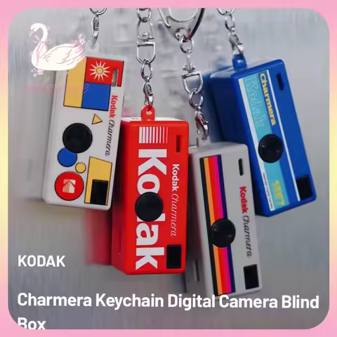Original Kodak Charmera Keychain 1987 Mini Digital Camera Blind Box Mini Camera & Blind Box All In O
