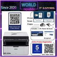 Brother Printer Wireless MFC-1910W MFC1910W Laser Printer Fax, ADF & Wireless Capability - TN-1000 T