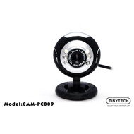 TINYTECH PC USB CAMERA with Microphone Build-in (CAM-PC009)