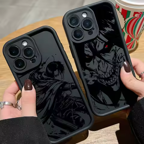Attack on Titan Anime Black Hot New Phone Case For Infinix Hot Note Zero 50 40 30 20 GT10 GT20 Smart