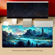 Green forest Mouse Pad Gamer Mat Mousepad XXL Mouse Mat Large Keyboard Mat Desk Pad Mousepads For Computer Laptop