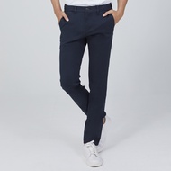 ARROW CHINO กางเกงชิโน่ ลำลองขายาว SMART Fit รุ่น Easy Move ปรับเอวได้ สีกรม MECM9T5W2CRNV