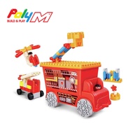 PolyM 761821 Fire Rescue Truck Blocks Suitable For Age 1.5 Years and Up