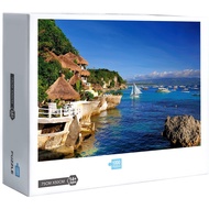 Boracay Island West Cove Resort Banka Jigsaw Puzzle 300 500 1000 Pieces Home Decoration Game Gift