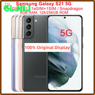 GLJNJ S21 Samsung Galaxy 5G G991U1 6.2 "ROM 128/256GB RAM 8GB Snapdragon 888 NFC สามกล้องมองหลัง Oct