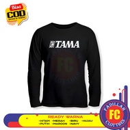 Tama Drums Logo T-Shirt Long Sleeve Music Shirt