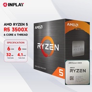 AMD Ryzen 5 3500X Desktop Processor 3.6 Ghz 6-Core 6-Thread 7Nm 65W L3=32M AM4 CPU Processor