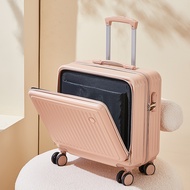 BoldEdge Koper Pilot 18 Inch Tas Kabin ABS PVC Bahan Travel Koper Ringan Dan Multi Fungsi Koper