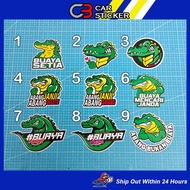Buaya Setia Abang Janji Buaya Cari Janda Buaya Setia motor sticker  / M232