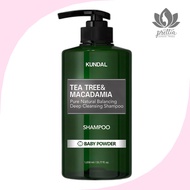 [kundal] Tea Tree & Macadamia Deep Cleansing Shampoo, 1.058L, 1pc / Korean Shampoo / Deep Cleansing 
