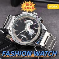 Fashion 6-Hand Multi-Function CARRERA Quartz Chronograph Running Second Men's Watch
