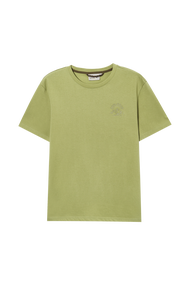 [Online Exclusive] camel active Men Short Sleeve T-Shirt in Regular Fit with Graphic Embroidery nt i