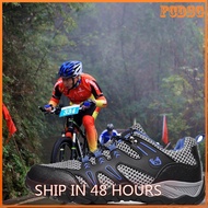 Cycling Shoes Non Locking Mtb Cleat Kasut Lelaki Men Women Cycling Shoes Road Cleat Shoes for Men MTB&amp;Road Bike Shoes Non-locking Power Cycling Shoes Rotation Buckle Basikal Lajak