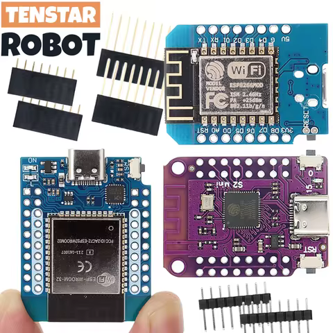 ESP32 S2 Mini / ESP8266 D1 Mini Board CH340 / ESP32-S2FN4R2 4MB FLASH 2MB PSRAM MicroPython Developm