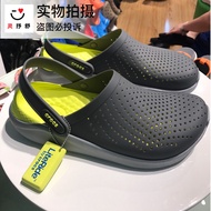 Crocs Crocs Hole Shoes Men Women Shoes LiteRide Crocs Anti-slip Sandals Slippers Beach Shoes 204592