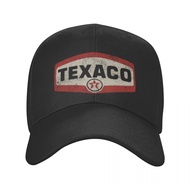 Texaco ตลกวันเกิดของขวัญวินเทจเบสบอลหมวก Peaked หมวกบุรุษหมวกผู้หญิงหมวกผู้ชายหมวกผู้หญิงหมวกกันแดด