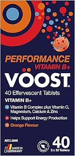Voost Performance Effervescent Vitamin Supplement 40 Tabs to support muscle fuction (40 count)