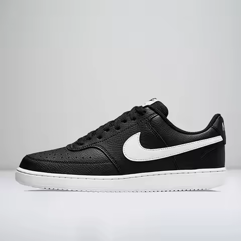 Nike Court Vision Low Sneakers Classic Retro Design Comfort Cushioning Everyday Casual Wear Unisex D