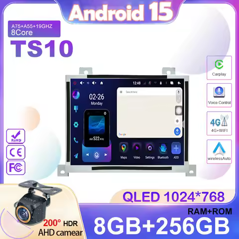 8.4 inch Android Car Radio For Dodge Charger Challenger 2015-2019 Replacement Wireless Carplay and A