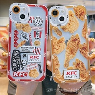Kfc Elderly Avatar Fried Chicken iPhone11/12/13Pro/Max Phone Case Apple X/XS/XR Silicone Soft Case 7/8Plus All-Inclusive Male Female XsMax