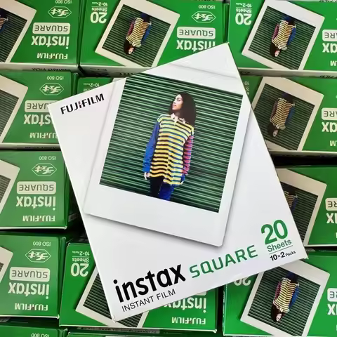 20/40/60/80/100 Sheets Instax Square Camera Instant Film Photo Paper For Fujifilm Instax SQUARE SQ6/