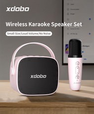 XDOBO Karaoke Wireless Bluetooth Speakers Deep Bass Portable Speakers with 1 Microphone